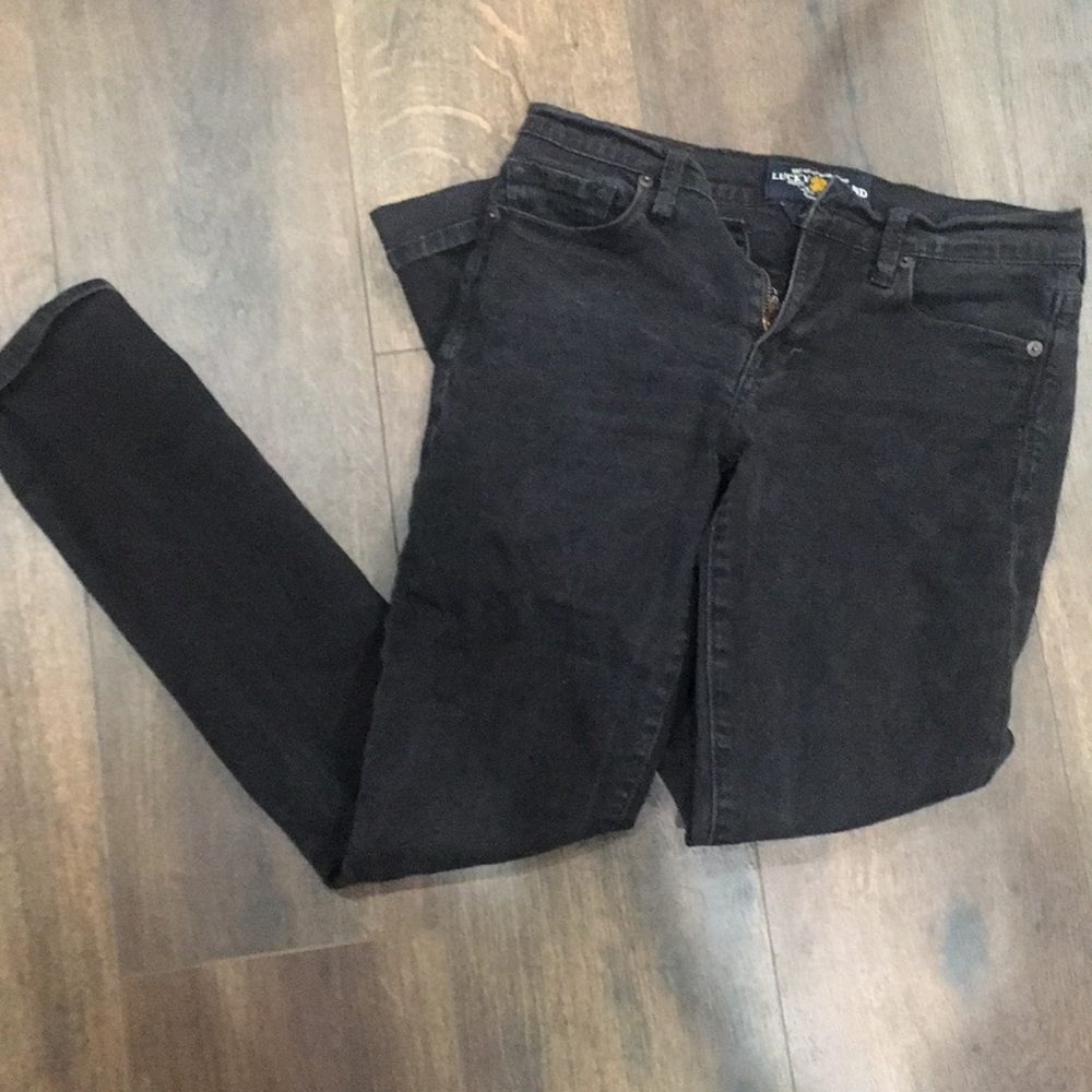 Black jean pants